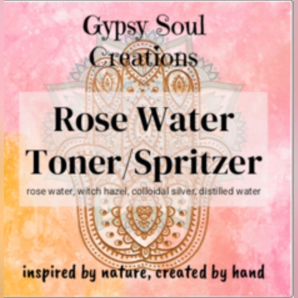 Hand Crafted 🌷Rose Water Spritzer + Toner 🌹 - Picture 2 of 2